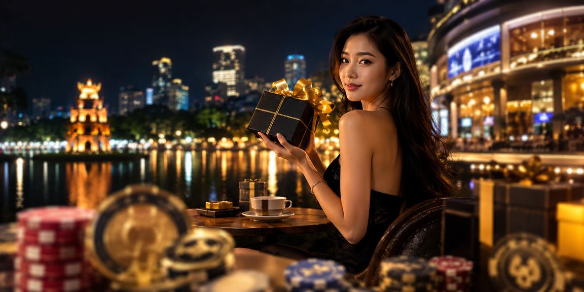 Người Hà Nội theo dõi kết quả xổ số và kèo cược tại quán cà phê buổi tối