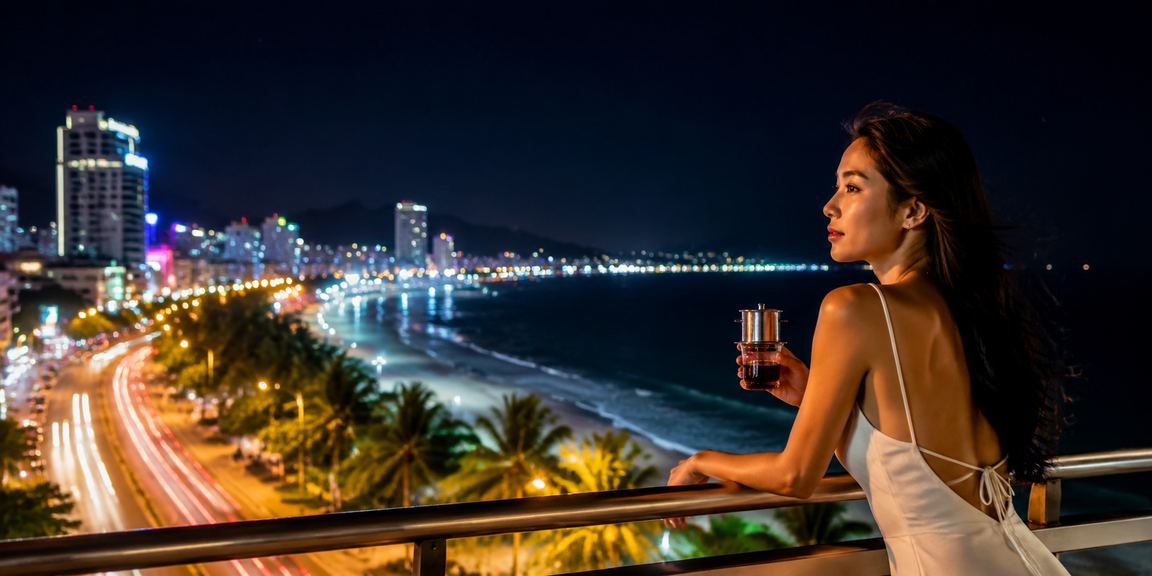 Người chơi xem kèo bóng đá tại quán cà phê Nha Trang trên ju88