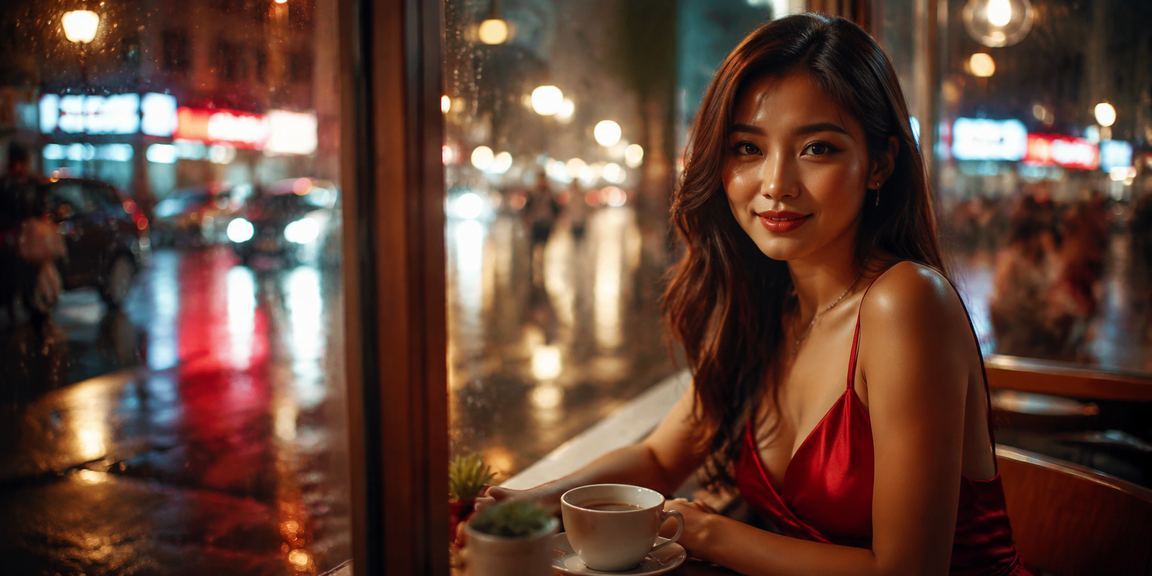Người dùng tại Nha Trang theo dõi kèo bóng đá tại quán cà phê ven biển
